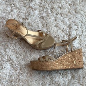 kate spade patent leather platform wedges